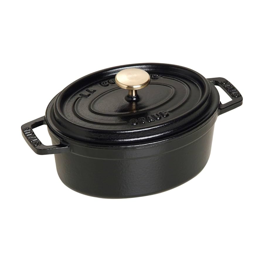 ストウブ(staub) ストウブ　ピコ・ココット　オーバル１５㎝　黒 Amazon｜ストウブ(Staub) 「 ピコ ココット オーバル ブラック